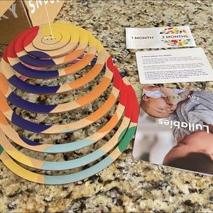 Lovevery The Mobile and Black/White contrast book